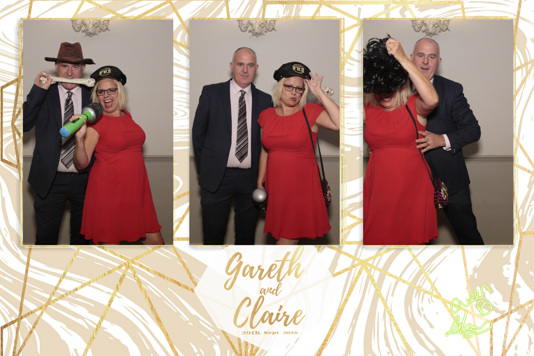 Claire & Gareth's Wedding | View more photos from the event at gallery.myphotoboothexperience.co.uk/u/MyPhotoBoothExperienceLtd/Claire-Gareths-Wedding